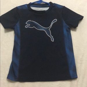Puma Navy Blue Short Sleeve Tee